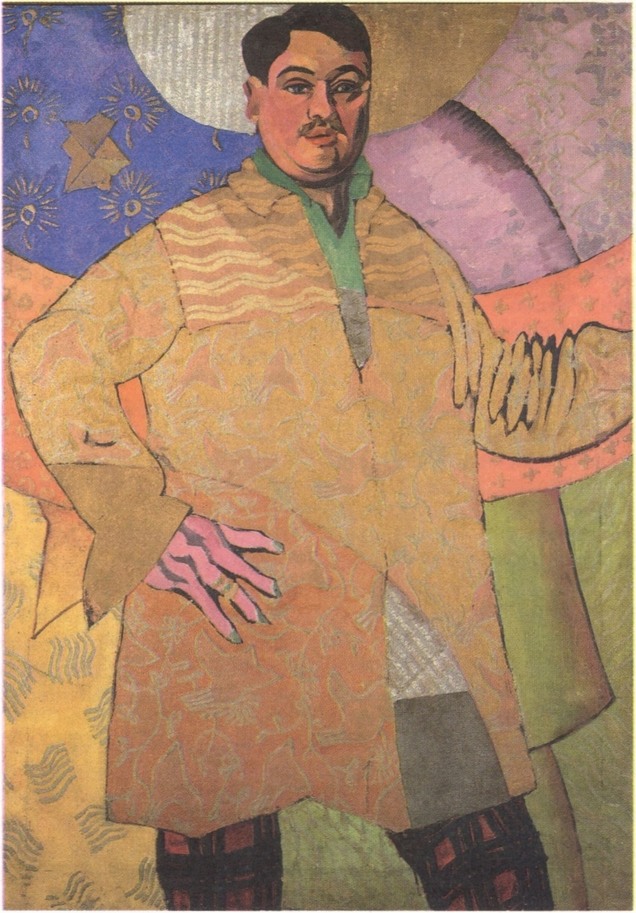 8. А. Лентулов. Автопортрет. 1915