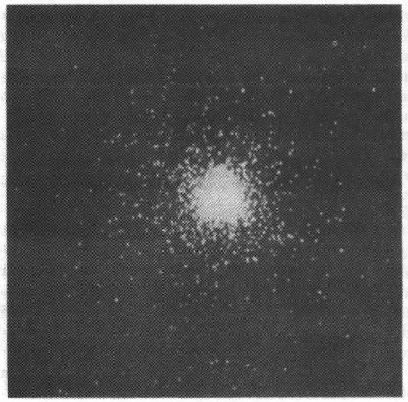 Рис. 5. Скопление звезд в созвездии Геркулес (Newcomb-Engelmann's 'Popul. Astronomie'. Leipzig, 1921. S. 294)