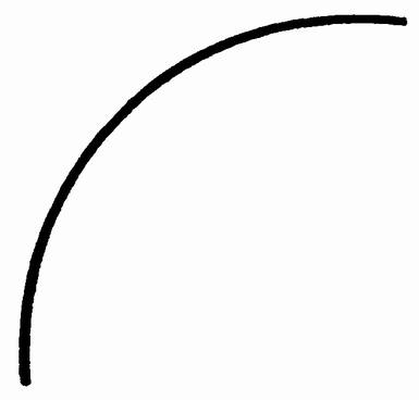Рис. 47. Геометрическая кривая линия в состоянии подъема